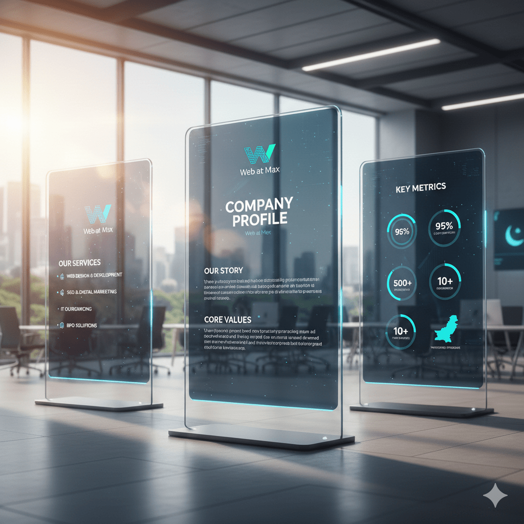 Company Profile Design Pakistan